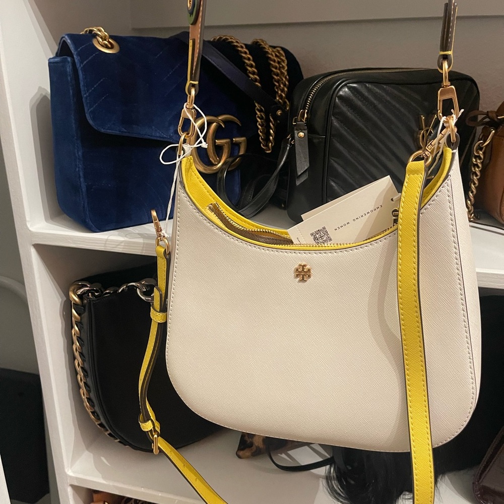 New with tags white Tory, Burch handbag